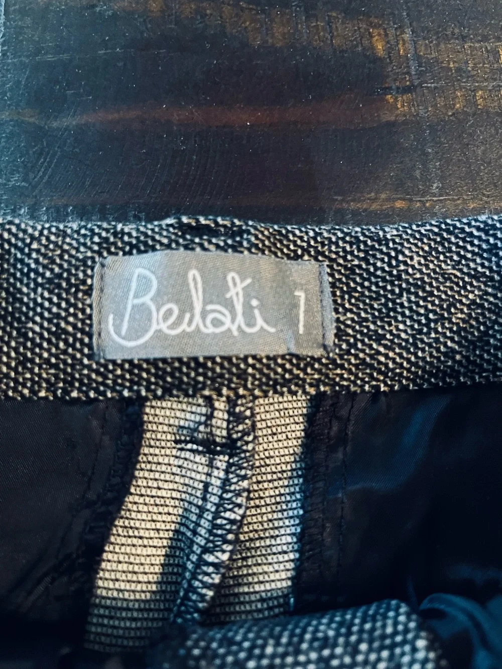 BELATI BOUTIQUE BROWN BIYS DRESS PANTS 7